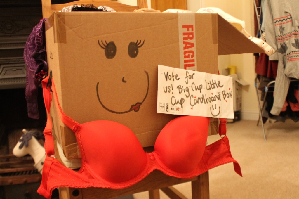 Big Cup Little Cup Cardboard Box