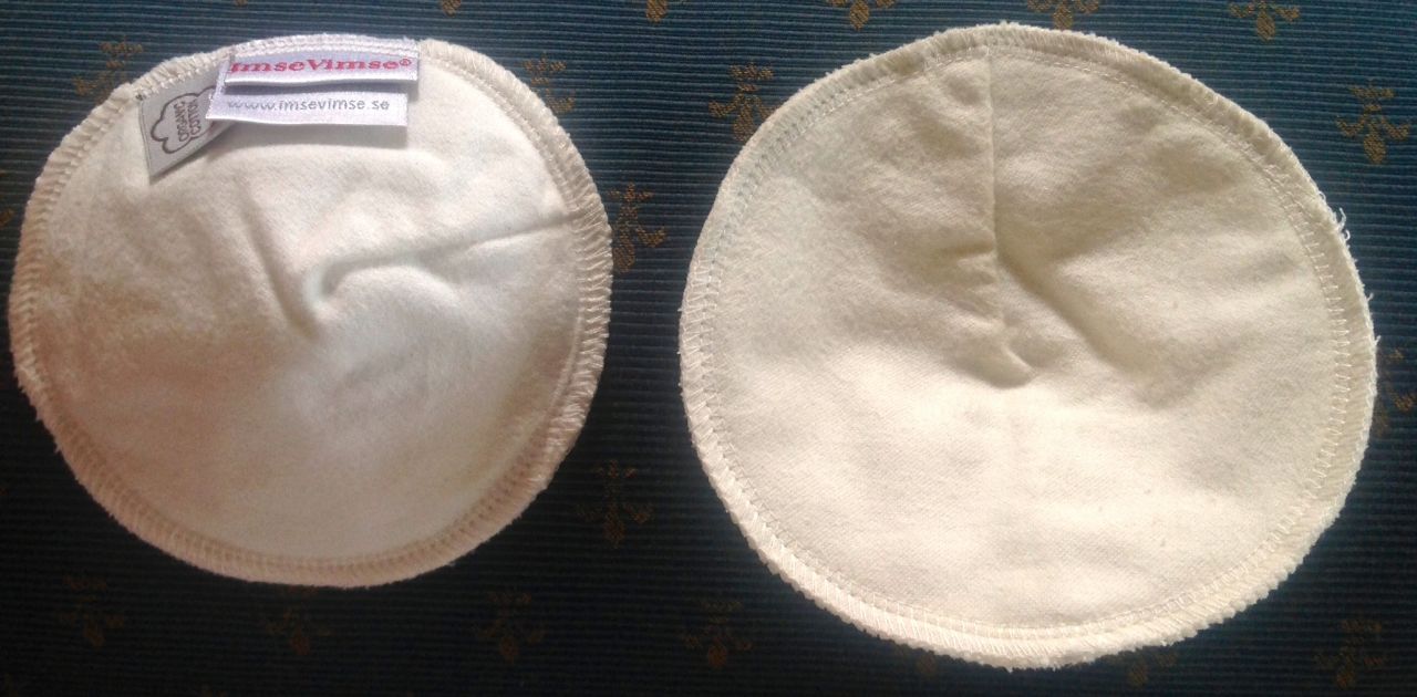  ImseVimse 100% organic cotton washable breast pads 