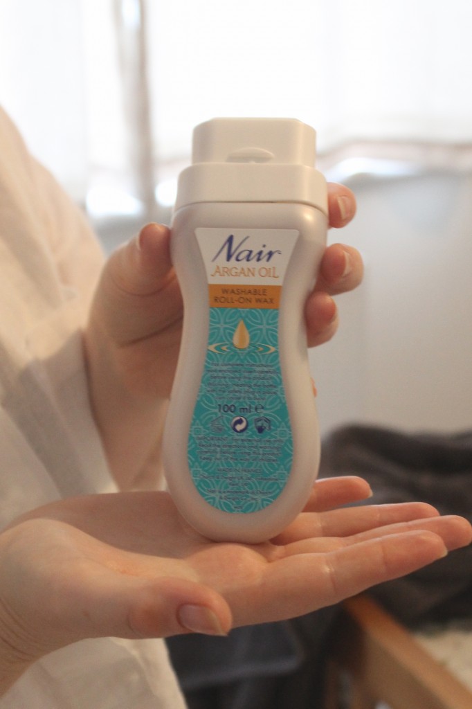 Nair Argan Oil Washable Roll On Wax review