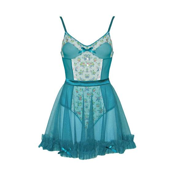 Sugar Lace Lingerie Forest Garden Bodysuit