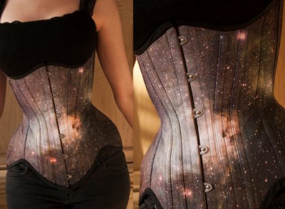 Retro Folie Galaxy Corset