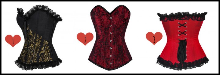 corset deal collage