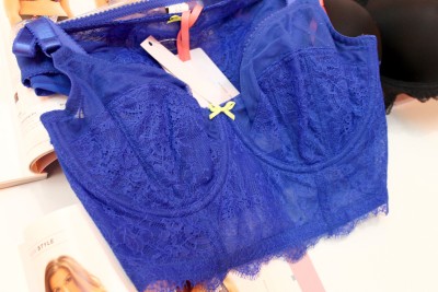 Cleo Piper Lace Longline Cobalt