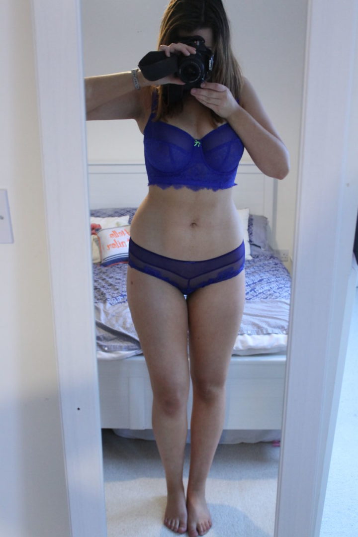 Cleo Piper longline bra review 30GG