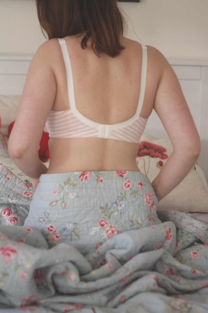 Royce Lingerie Candy Blossom maternity bra review 32 E/F/FF