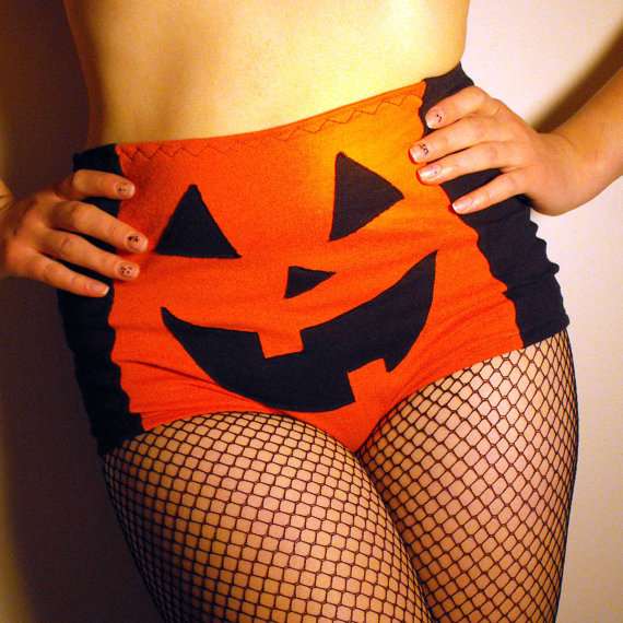 Jack O Lantern Roller Derby Pumpkin Pants