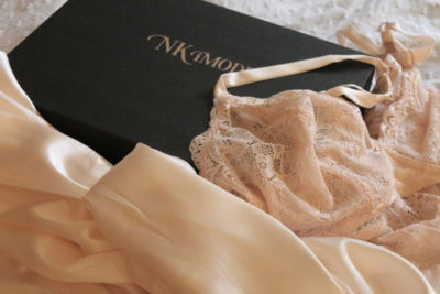 NK iMODE Victoire silk long gown review in shell