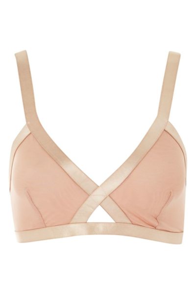Topshop Mesh Bralet by YAS