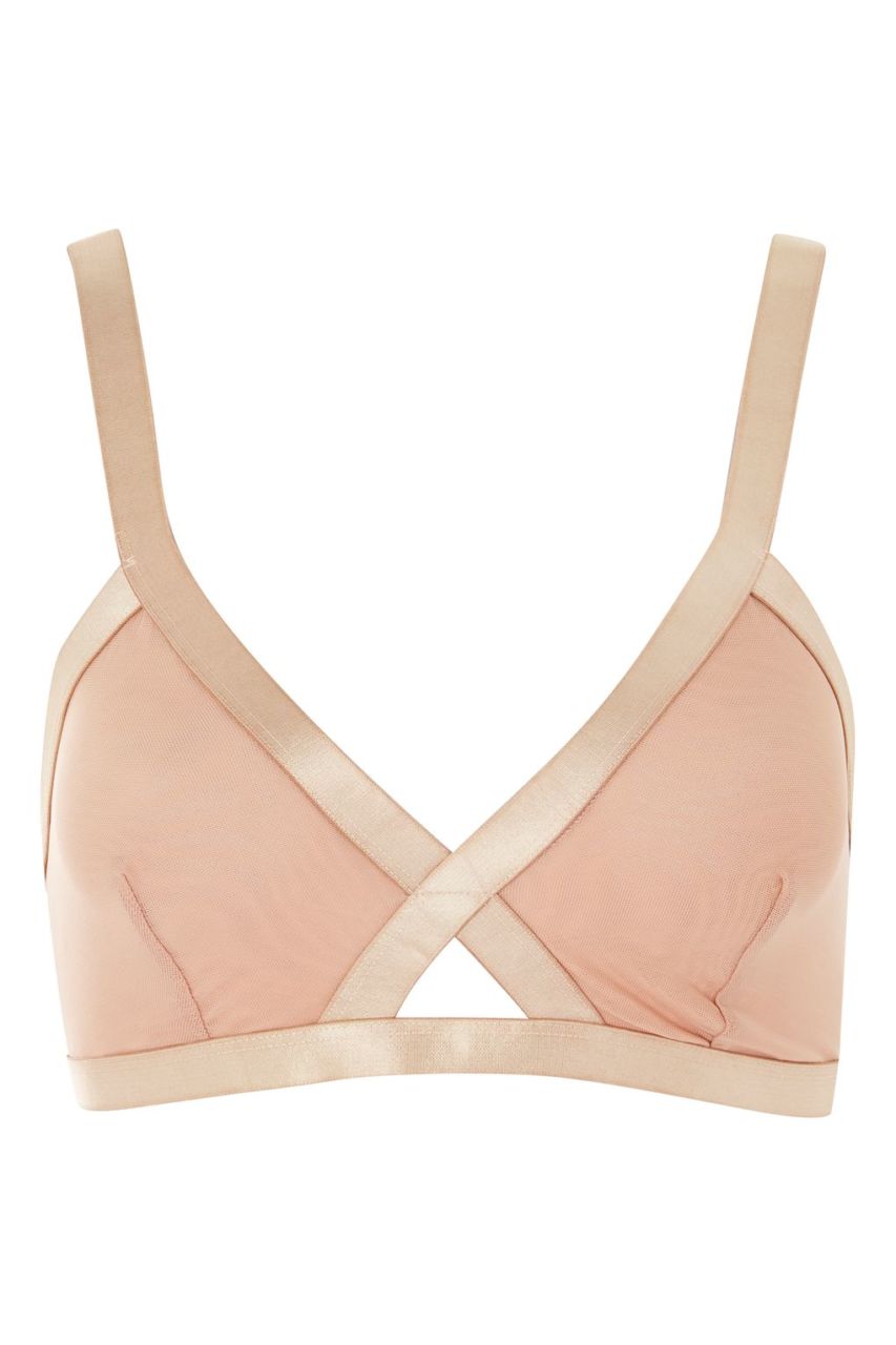 Topshop Mesh Bralet by YAS