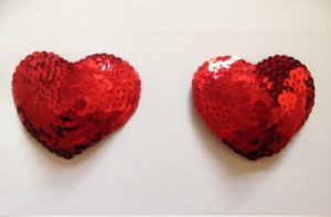 Leda by Night Hearts Alive Nipple Pasties