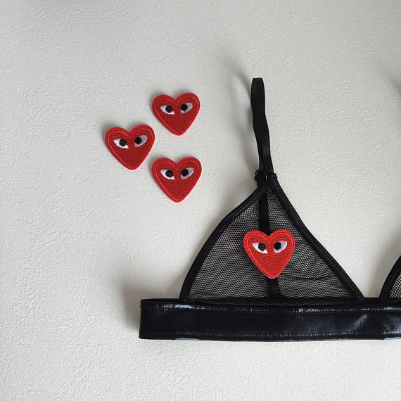 Amber Eugene Heart Bralette