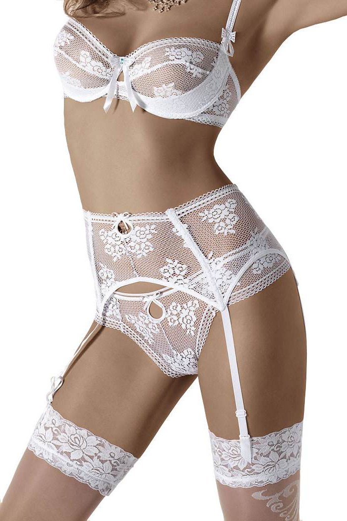 Loadsa Gifts bridal lingerie - Roza Euterpe Suspender