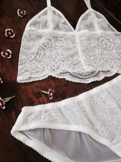 Nahina Lingerie Eve set - wedding lingerie bralette