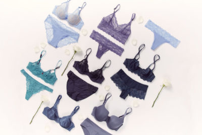 Something Blue wedding lingerie Figleaves