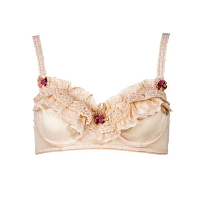 Buttress & Snatch Milkmaid Bra - ballet inspired lingerie