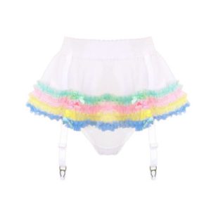 Sugar Lace Lingerie Sugar Bunny Garter Belt Skirt