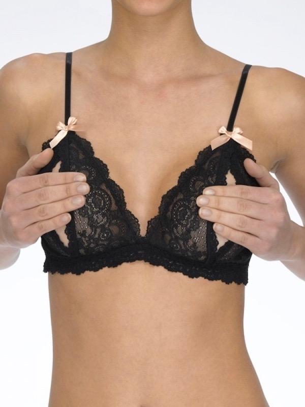 How to wear an open cup bra