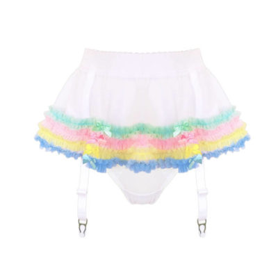 Sugar Lace Lingerie Sugar Bunny Garter Belt Skirt