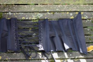 Interior of a corset