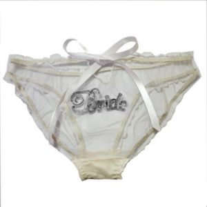 Lalilouche Embroidered Bride Knickers