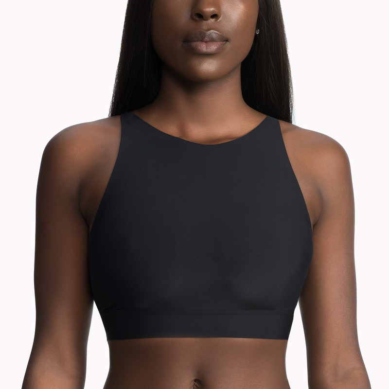 High Neck Microfiber Bralette
