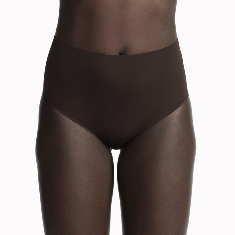 High Waist Microfiber Brief