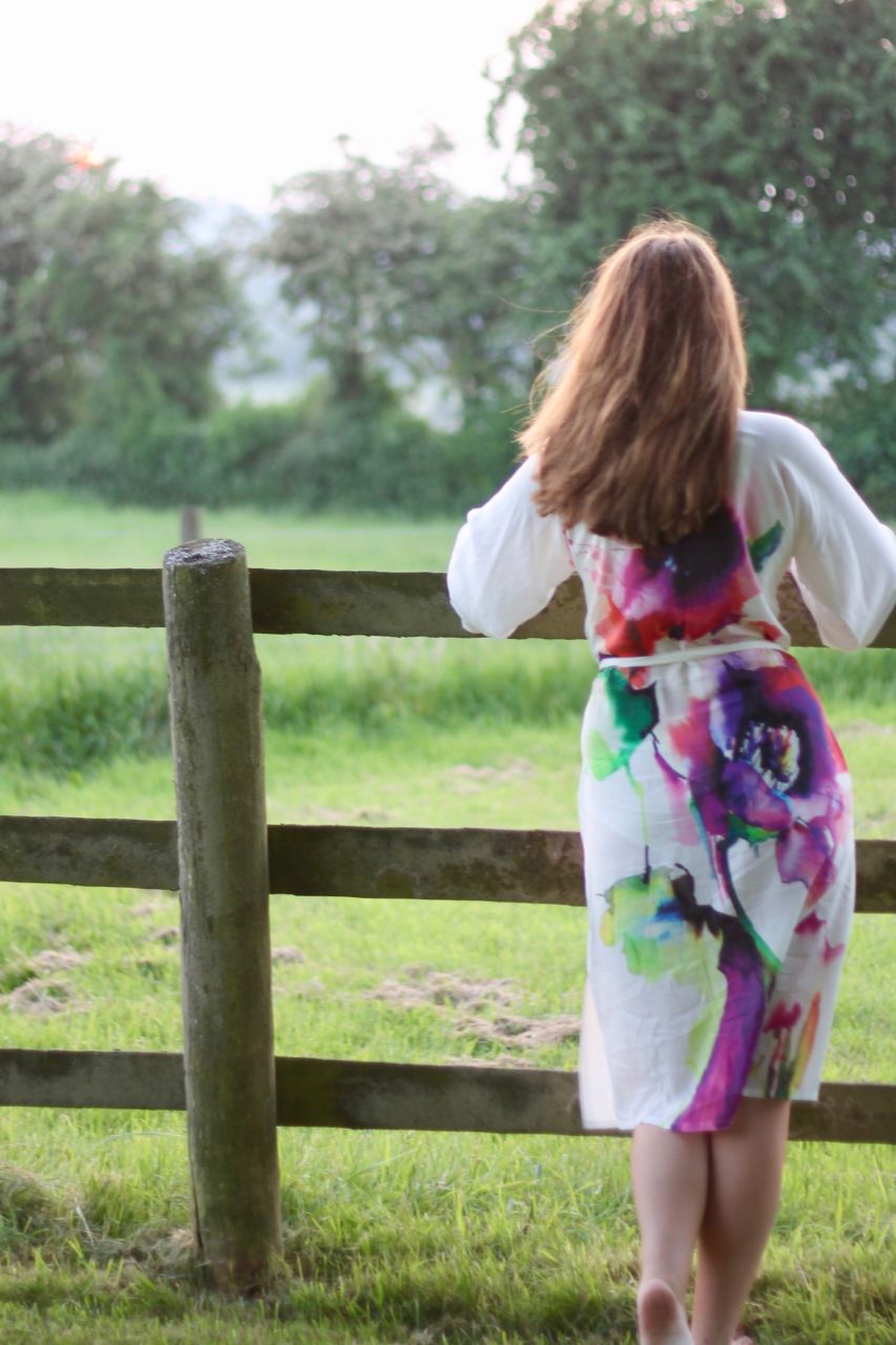 Eva Lingerie bridal robe with Vivisence Jasmine bra review