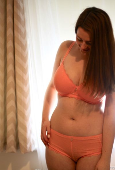 Cybele Lingerie Orange padded bra review