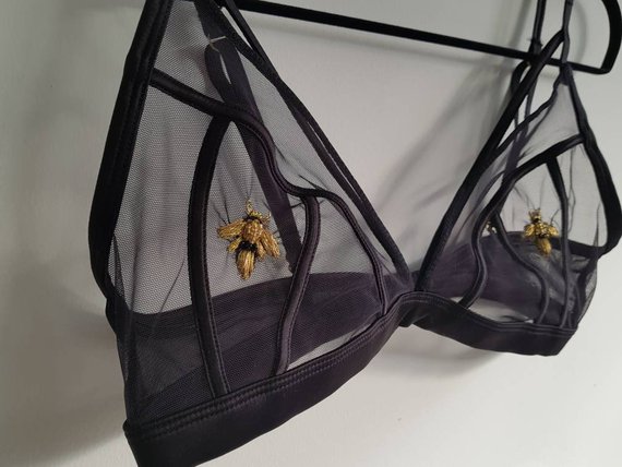 Moth Studios 2014 Golden Honeybee Bralette - &pound;40