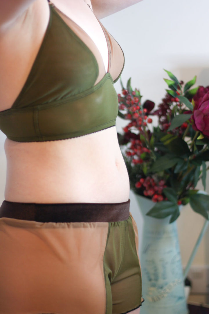 Impish Lee Customisable Lingerie review - longline bralette