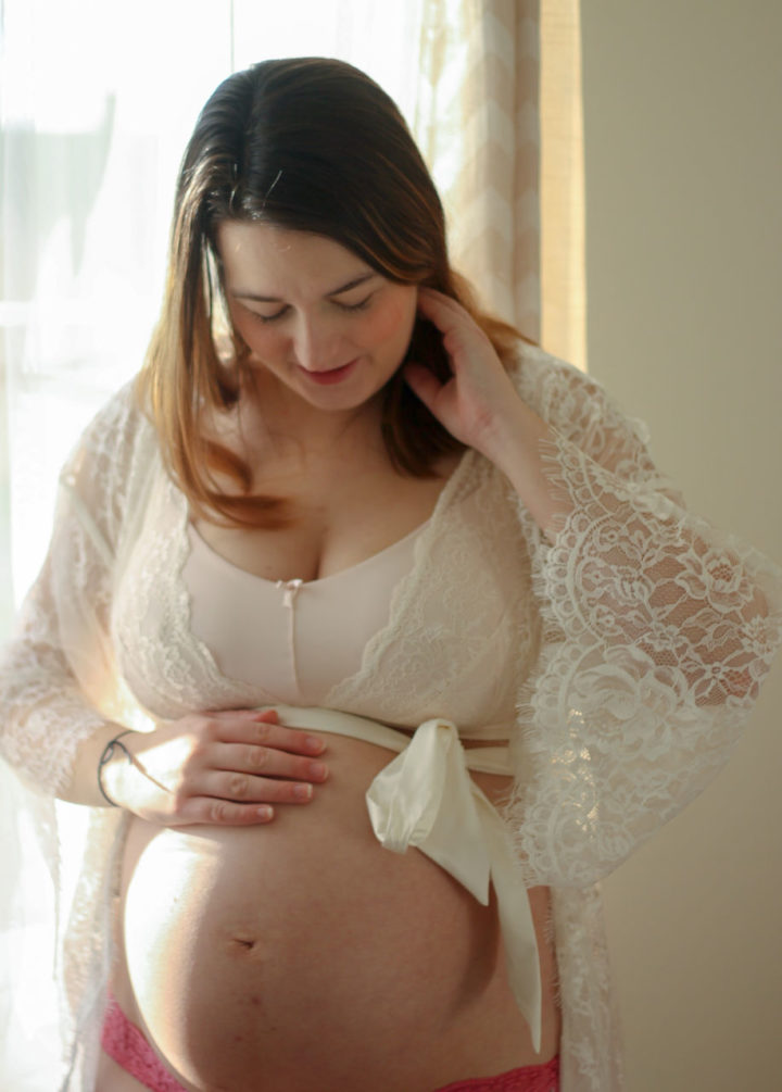 Figleaves Juliette Lace Non Wired Nursing Bra - 34H