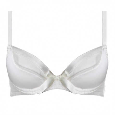 Emma Harris Grace Ivory Plunge Bra - £140